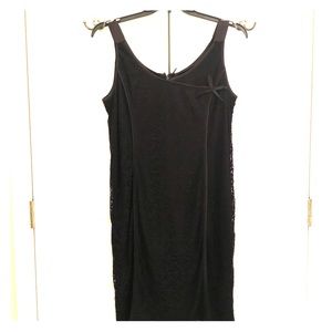 Isabel Toledo for Lane Bryant black lace dress 16